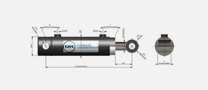 Pin mounted budget cylinders
